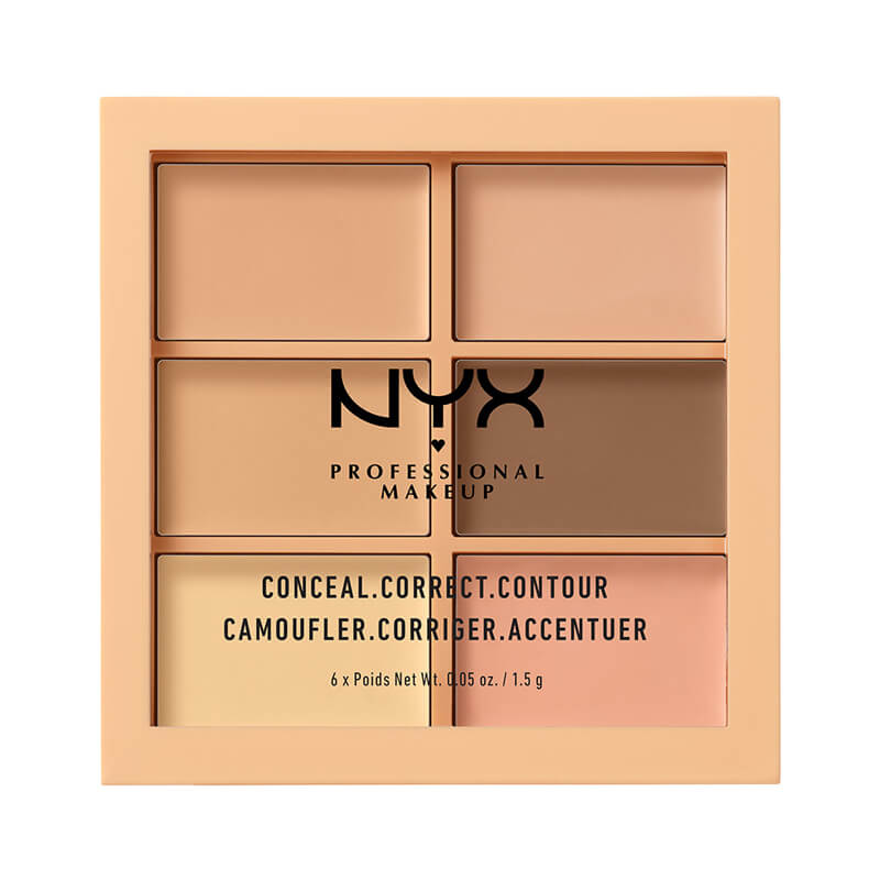 NYX Professional Makeup 3C Palette – Conceal Correct Contour – Light