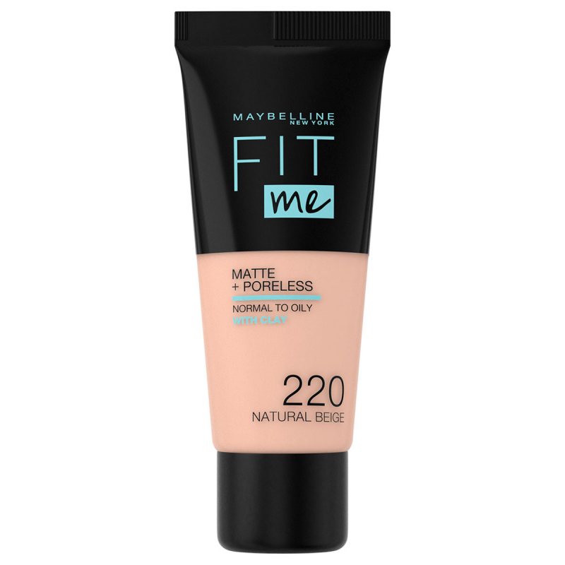 Maybelline Fit Me Foundation Matte & Poreless Natural Beige 220