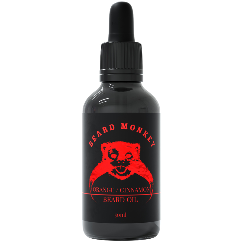 Beard Monkey Beard & Hair Oil Orange/Cinnamon