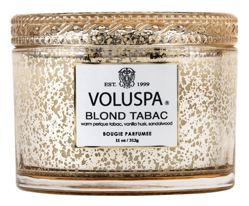 Voluspa Boxed Corta Maison Glass Candle Blond Tabac 45h