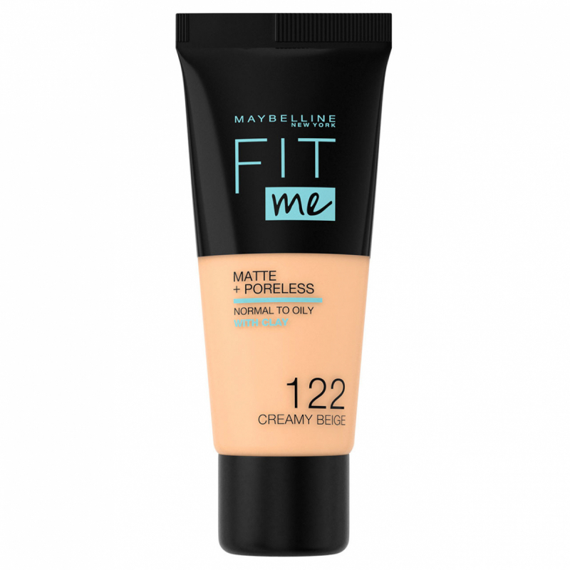 Maybelline Fit Me Matte & Poreless Foundation Creamy Beige 122