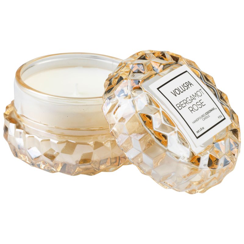 Voluspa Macaron Candle Roses Bergamot Rose 15h