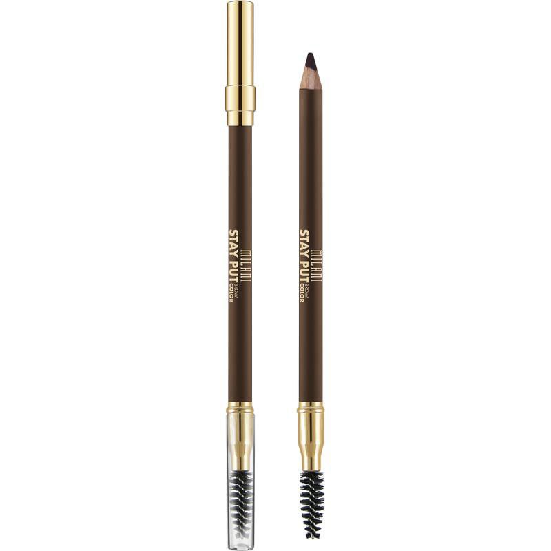 Milani Stay Put Brow Pomade Pencil Medium Brown