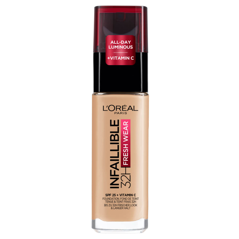 L’Oréal Paris Infaillible Fresh Wear 32H Liquid Foundation 120 Golden Vanilla