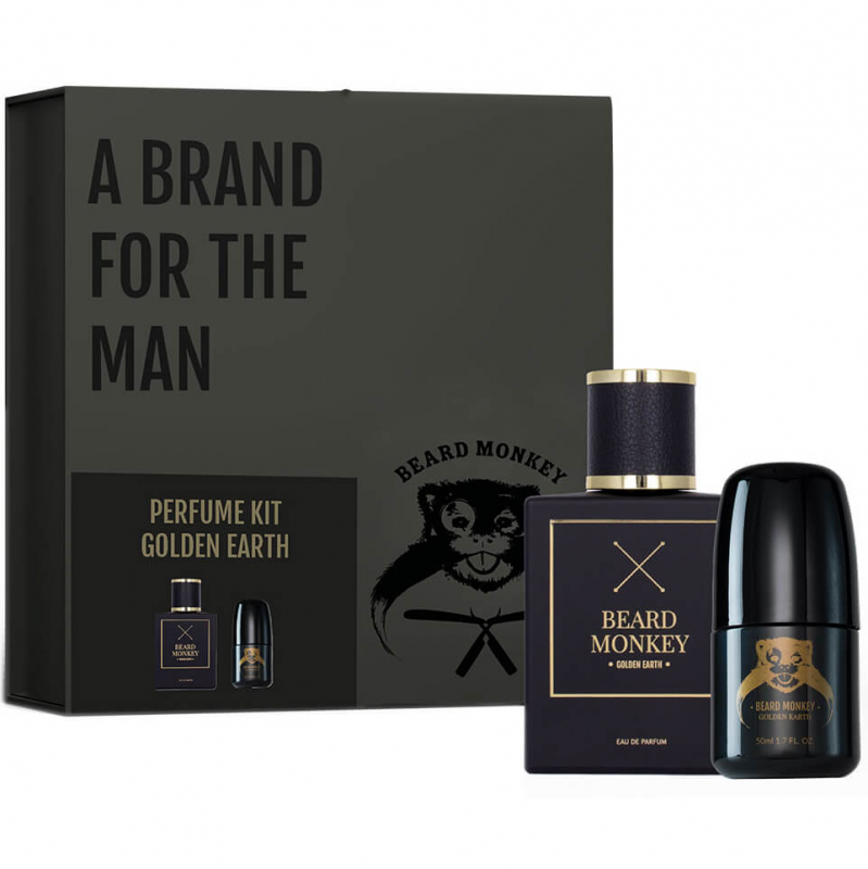 Beard Monkey Parfym Box Golden Earth Perfume & Deo