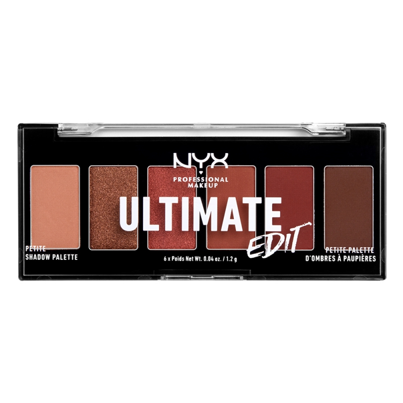 NYX Professional Makeup Ultimate Petite Shadow Palette 01 Warm Neutrals