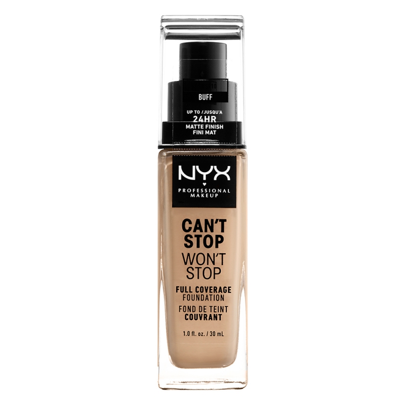 NYX Professional Makeup Cant Stop Wont Stop Foundation 10 Buff