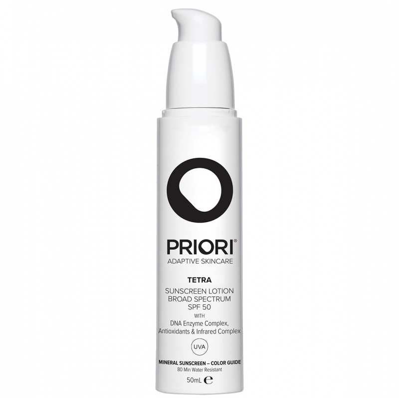 PRIORI Tetra fx251 Broad Spectrum SPF50 Color Guide (50ml)