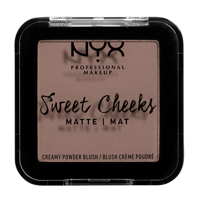 NYX Professional Makeup Sweet Cheeks Creamy Powder Blush Matte So Taupe