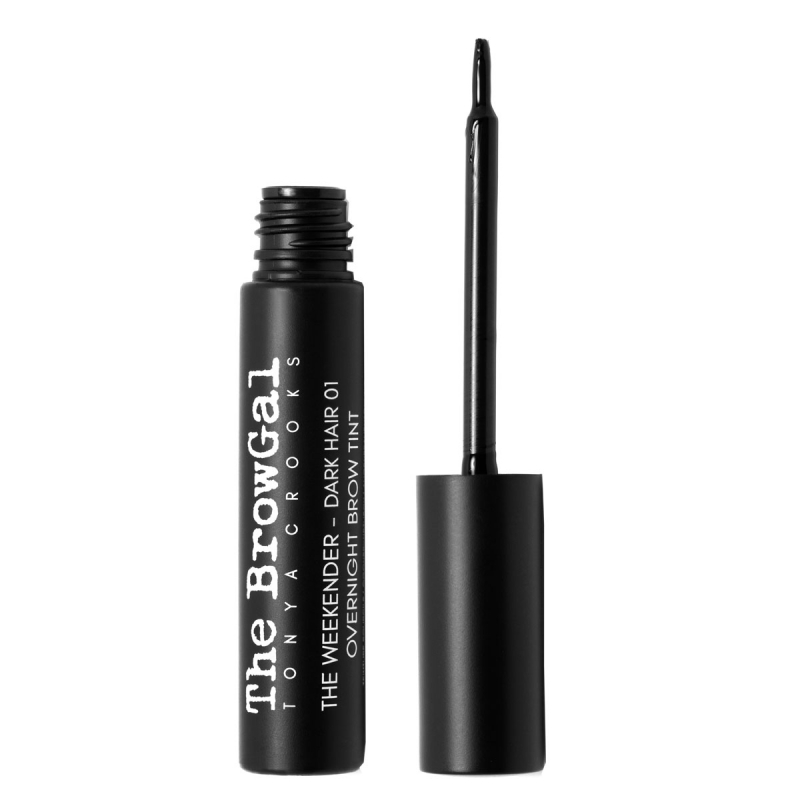 The BrowGal The Weekender Overnight Brow Tint 01 Dark Hair