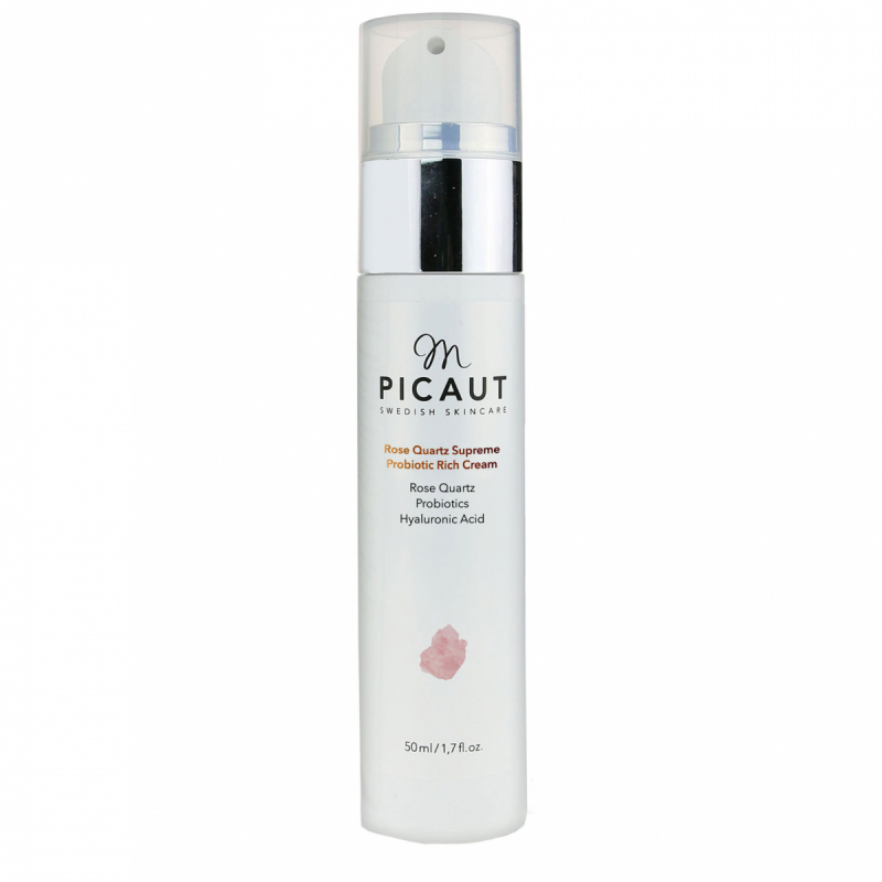 M Picaut Rose Quartz Supreme Probiotic Rich Cream (50ml)