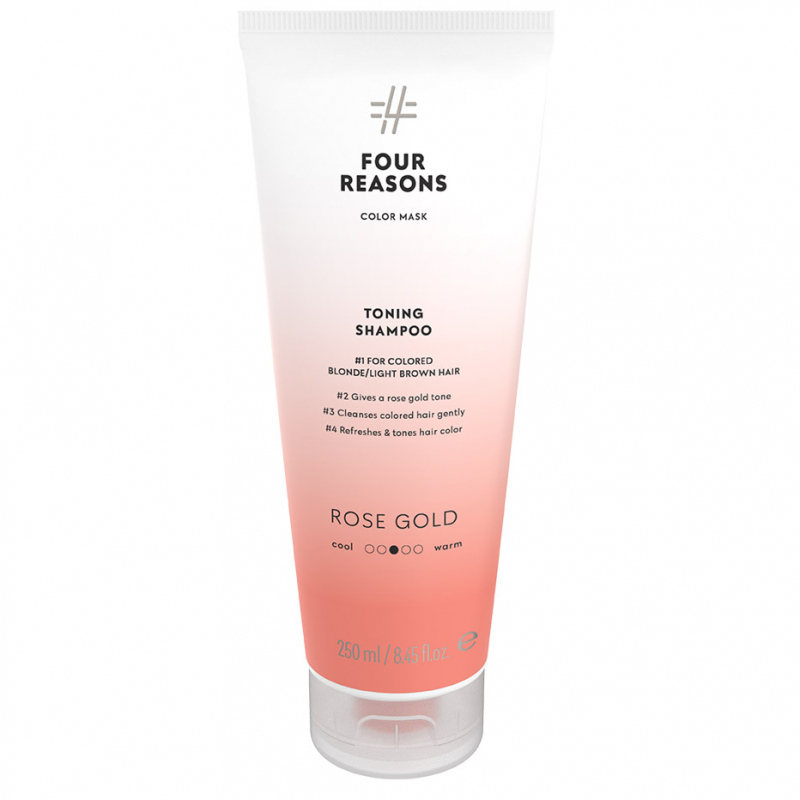 Four Reasons Color Mask Toning Shampoo Rose Gold (250ml)