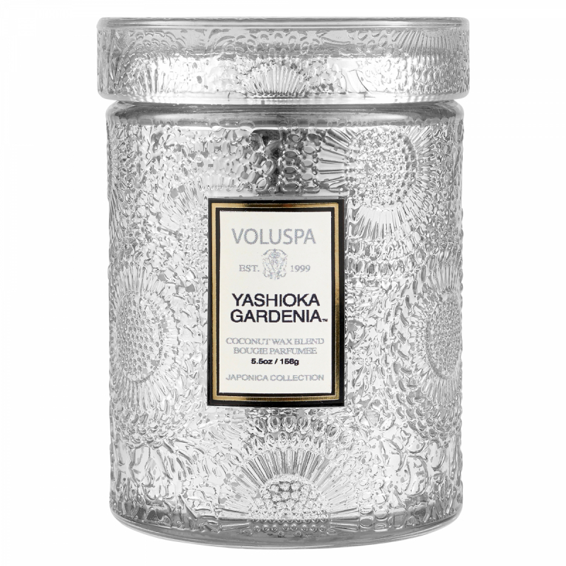 Voluspa Small Glass Jar Yashioka Gardenia 50h