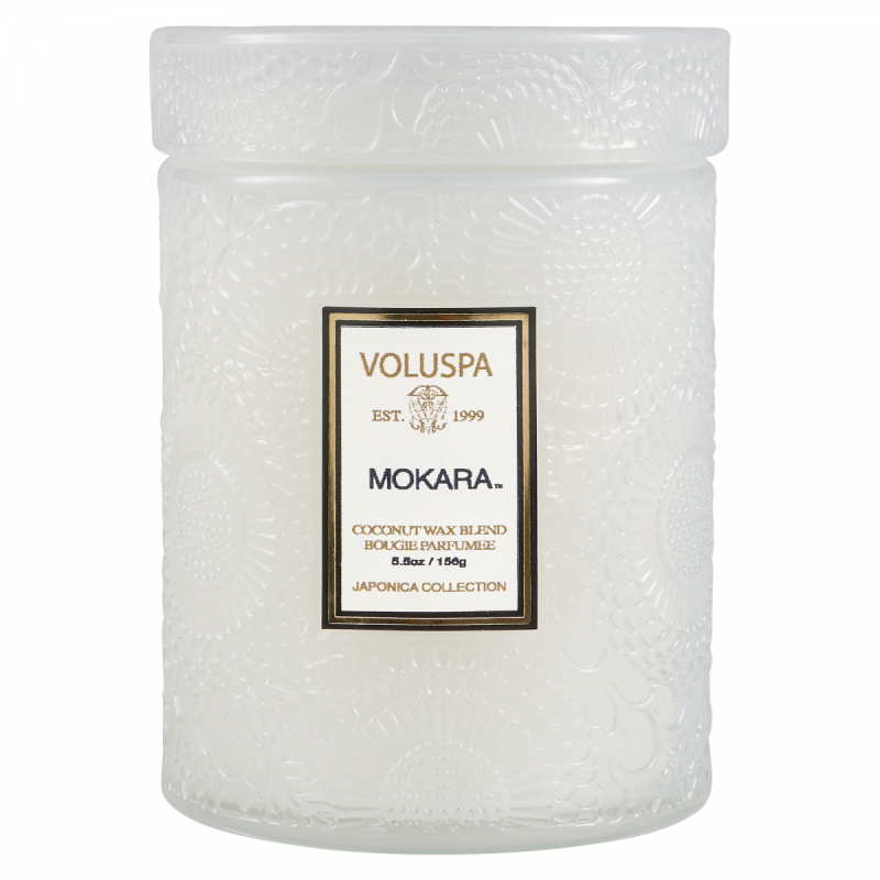 Voluspa Small Glass Jar Mokara 50h