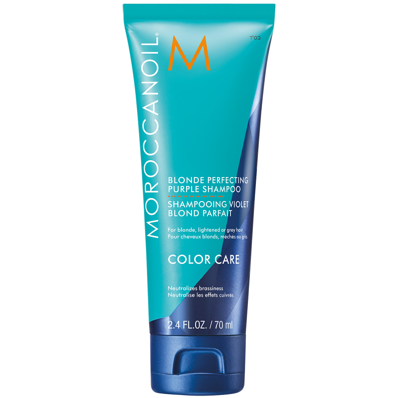 Moroccanoil Blonde Perfecting Purple Shampoo (70 ml)