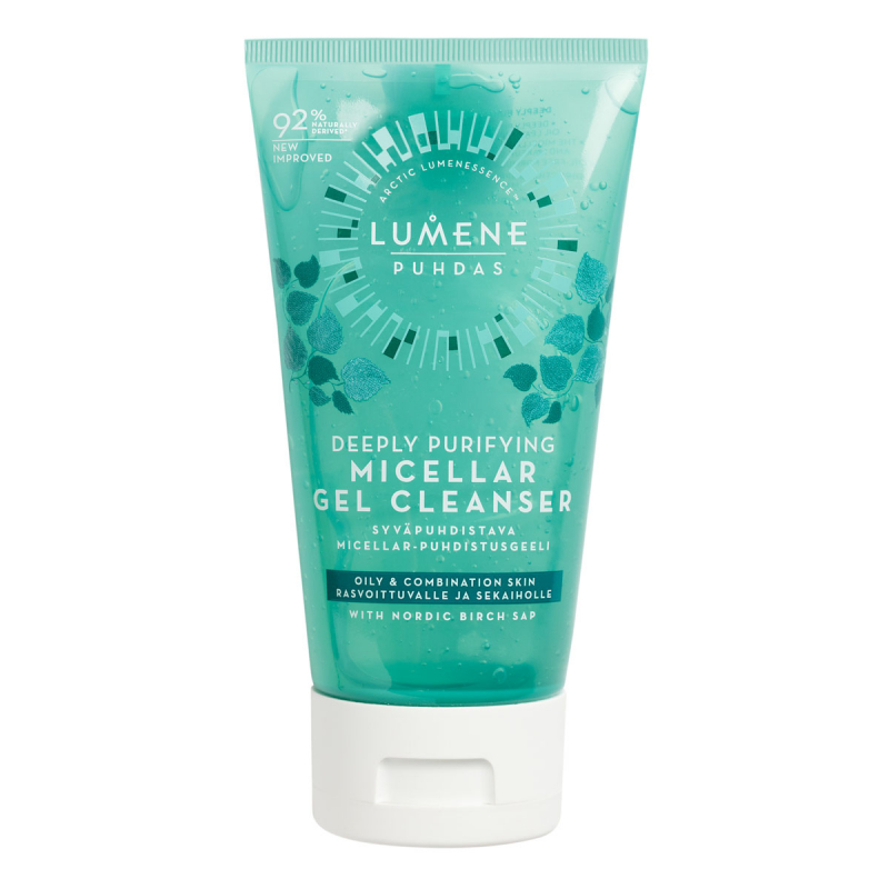 Lumene PUHDAS Deeply Purifying Micellar Gel Cleanser (150ml)