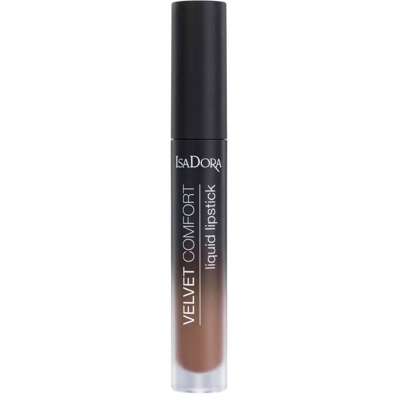 Isadora Velvet Comfort Liquid Lipstick Cool Brown