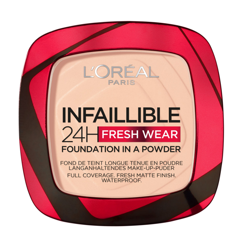 Loreal Paris Infaillible 24H Fresh Wear Powder Foundation Rose Sand 180