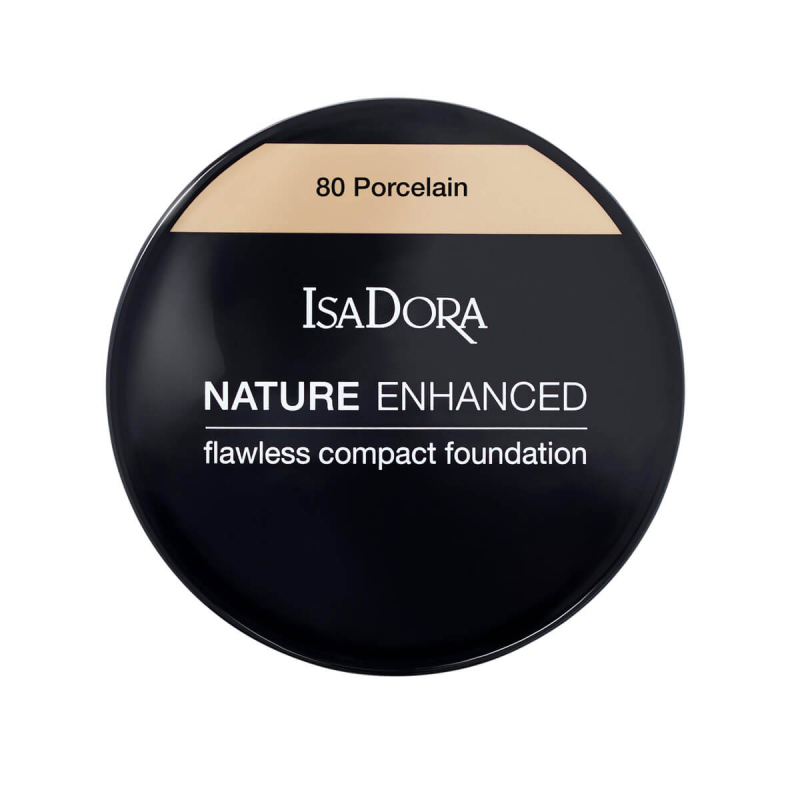 IsaDora Nature Enhanced Flawless Compact Foundation Porcelain