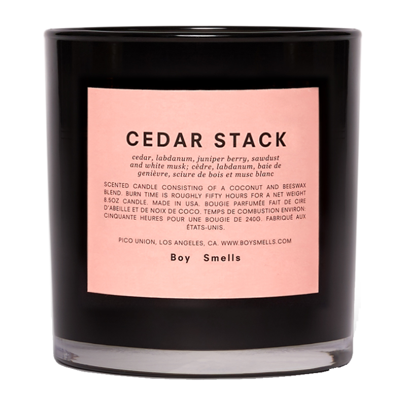 Boy Smells Cedar Stack