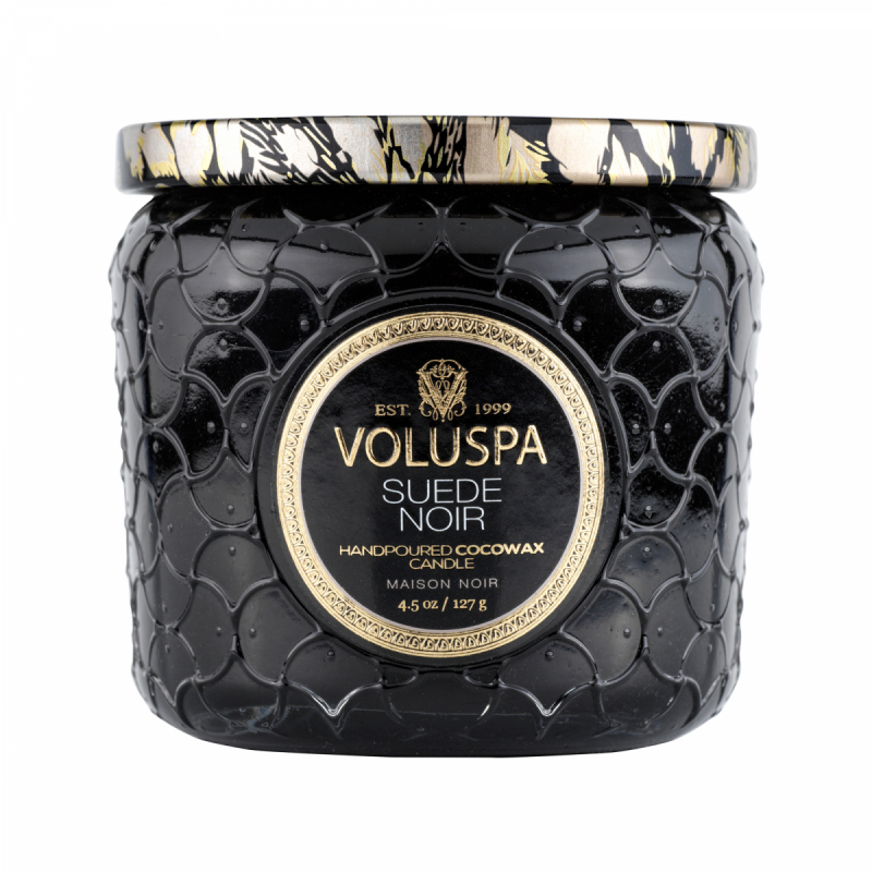 Voluspa Petite Jar Suede Noir 40h