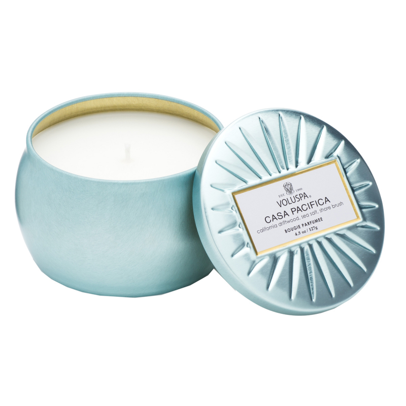 Voluspa Mini Tin Candle Casa Pacifica 25h