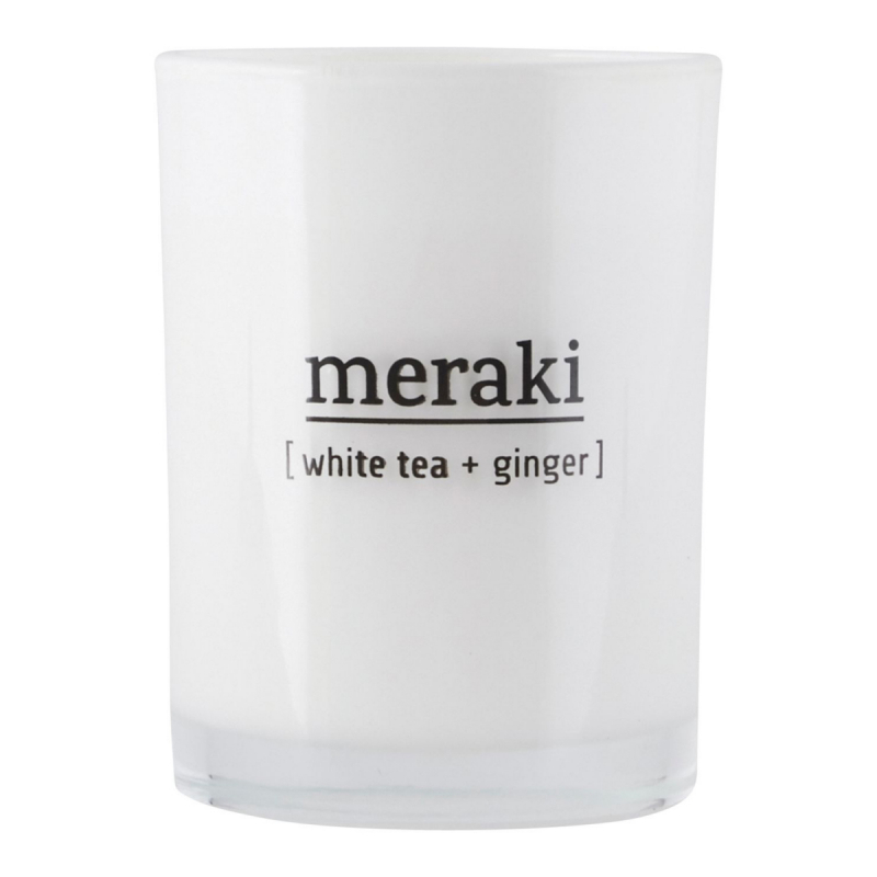 Meraki Scented Candle White Tea and Ginger (35hrs)