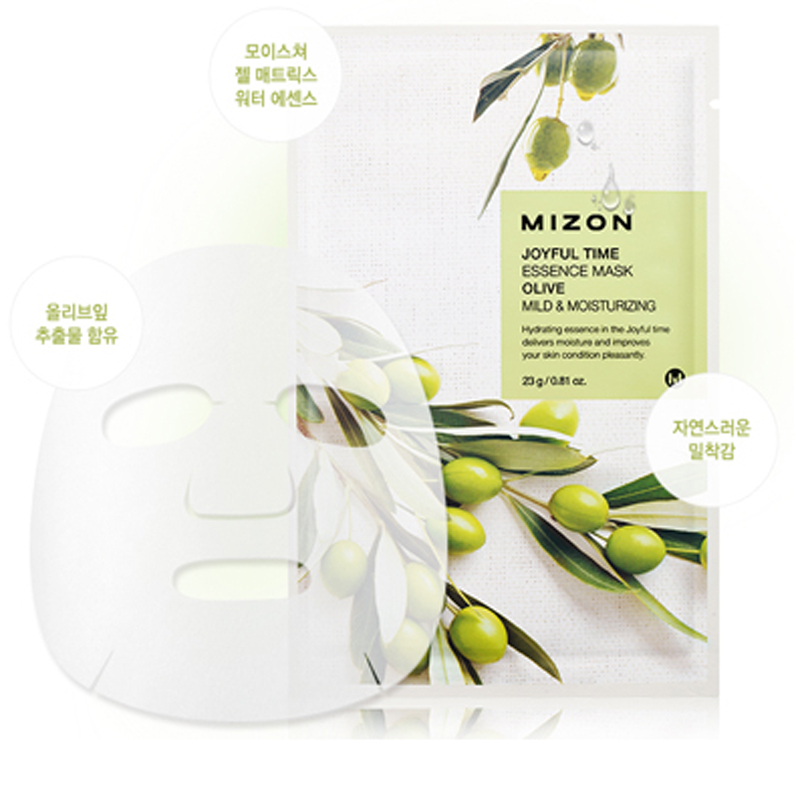 Mizon Joyful Time Essence Mask Olive (23g)