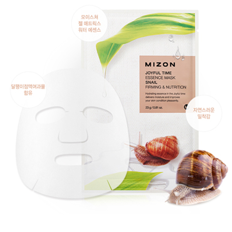 Mizon Joyful Time Essence Mask Snail (23g)