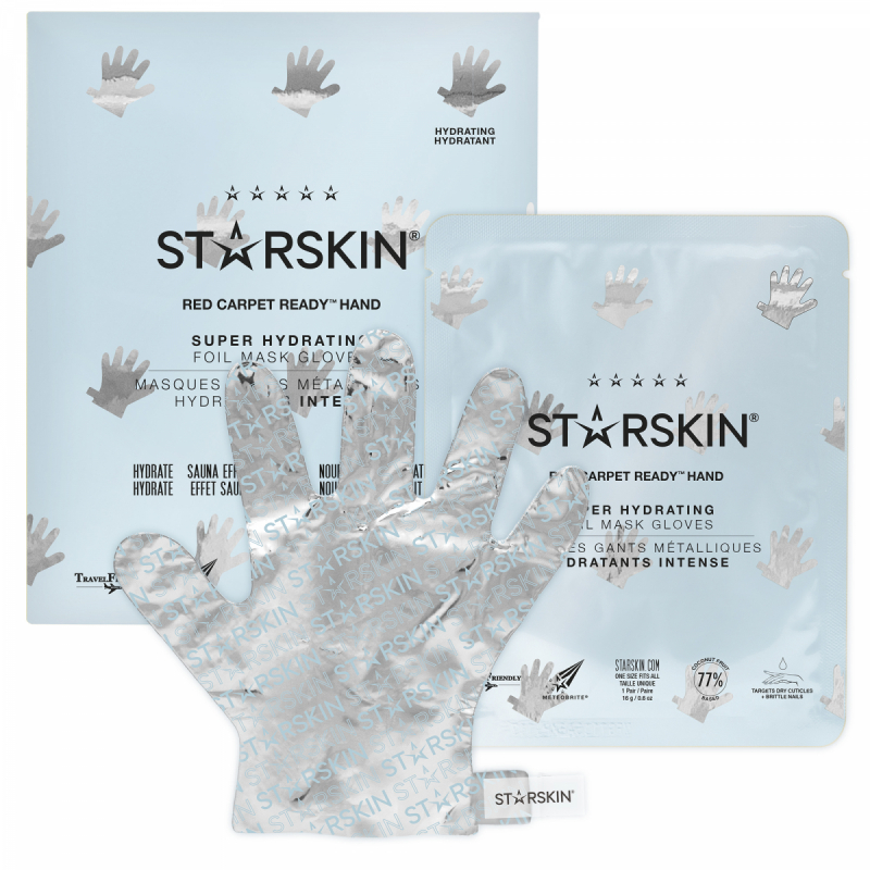 Starskin Red Carpet Ready Hand Super Hydrating Foil Mask Gloves