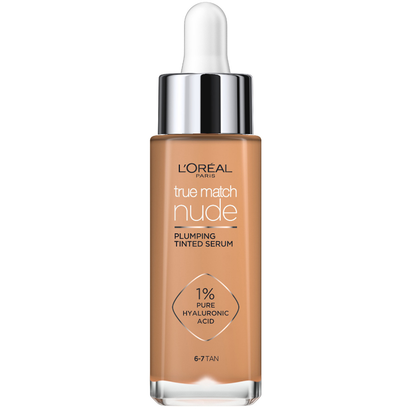 L’Oréal Paris True Match Nude Plumping Tinted Serum Tan 6-7 (30 ml)