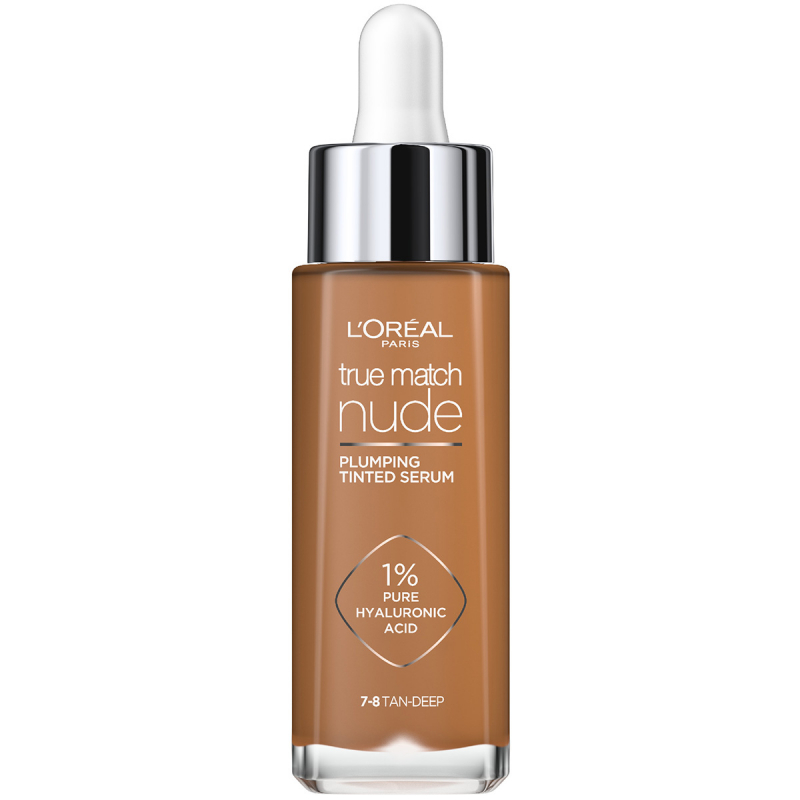 L’Oréal Paris True Match Nude Plumping Tinted Serum Tan-Deep 7-8 (30 ml)