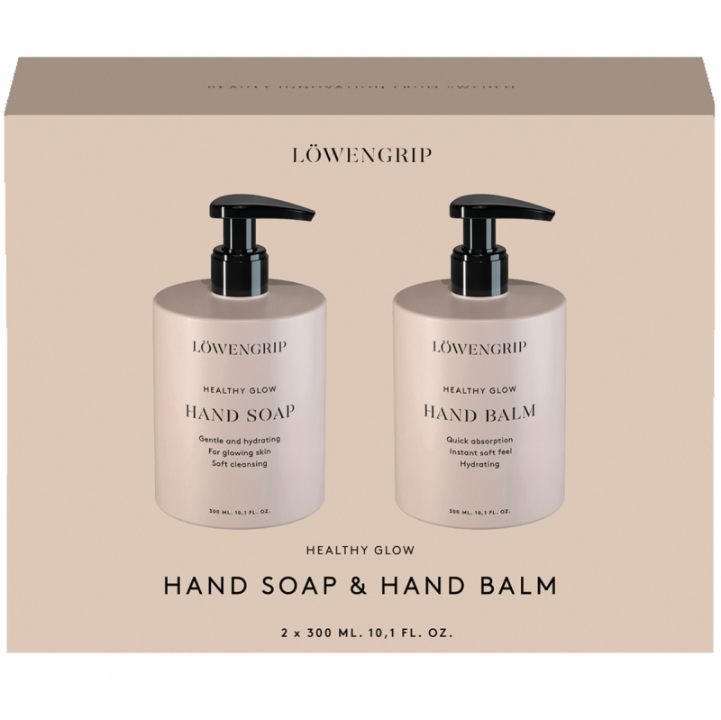 Löwengrip Healthy Glow Hand Soap and Hand Balm kit (2x300ml)