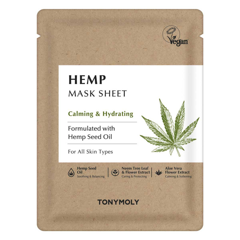 Tony Moly TONYMOLY Hemp Mask Sheet (1pcs)