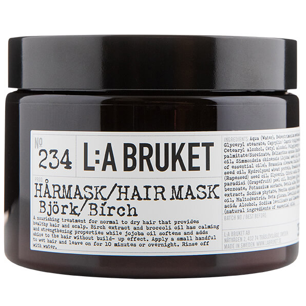 L:A Bruket 234 Hårmask Björk (350g)