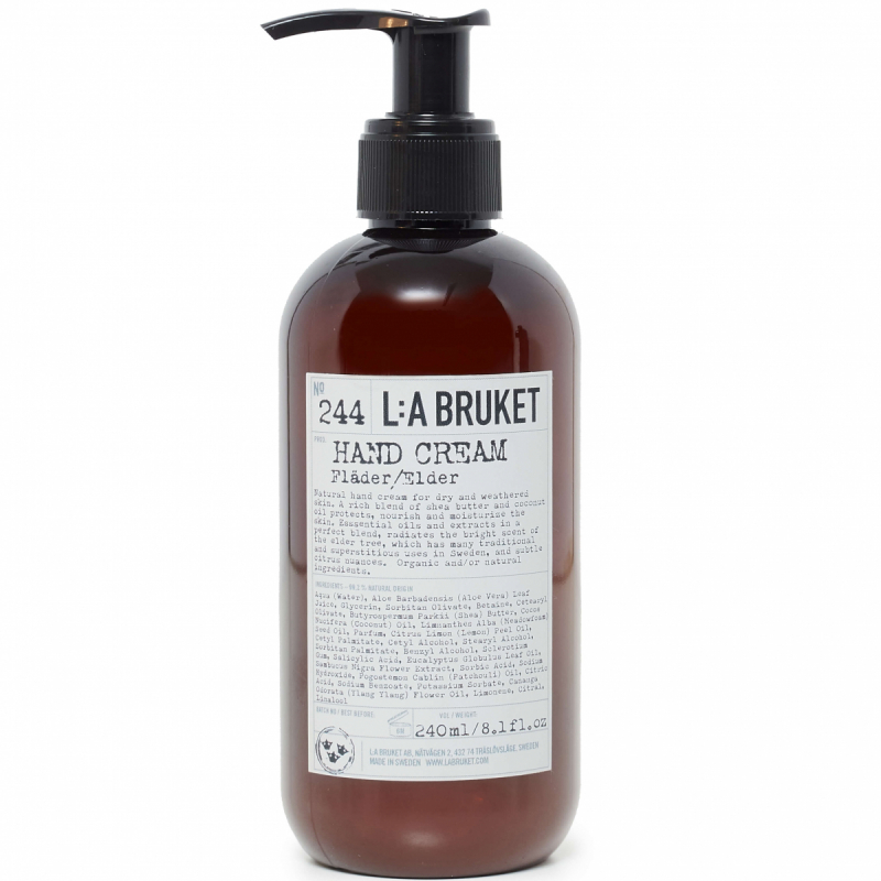 L:A Bruket 244 Handcrème Fläder (240ml)