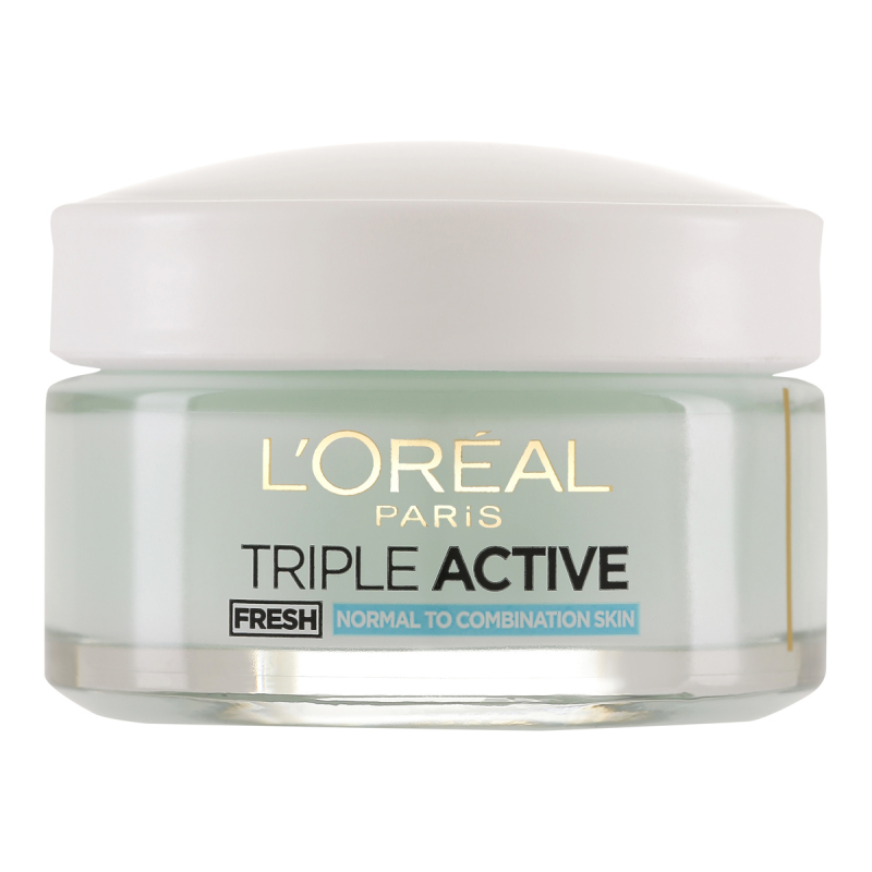 L’Oréal Paris Triple Active Fresh Gel-Cream Day Hydrating Cream Normal-Combination Skin (50ml)