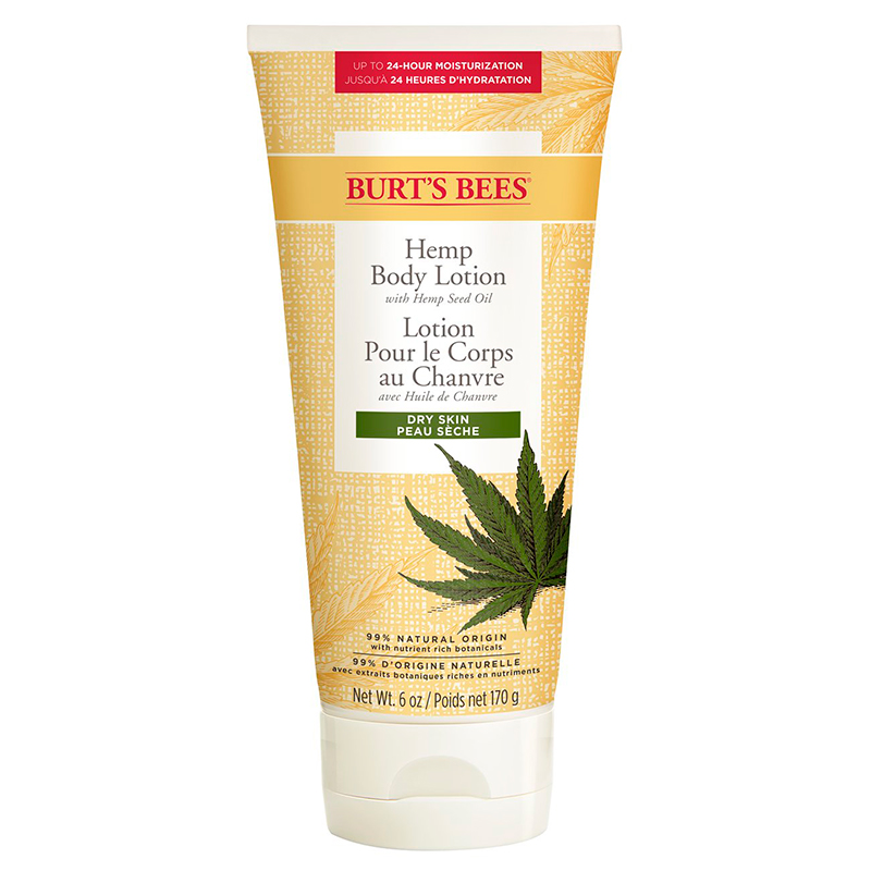 Burts Bees Hemp Body Lotion With Hemp Seed Oil for Dry Skin (175ml)