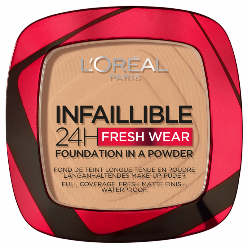 L’Oréal Paris Infaillible 24h Fresh Wear Powder Foundation Radiant Sand