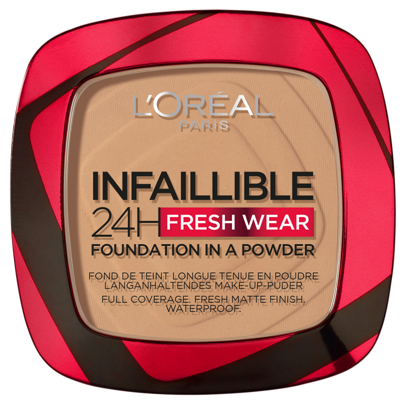 L’Oréal Paris Infaillible 24h Fresh Wear Powder Foundation Amber