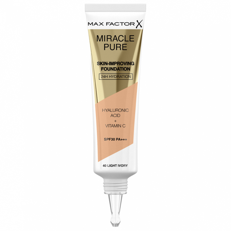 Max Factor Miracle Pure Foundation 40 Light ivory