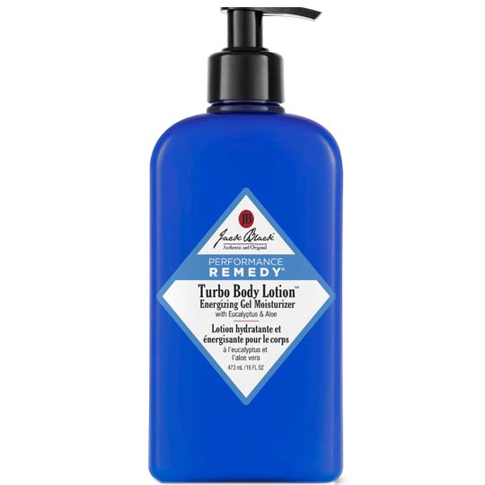 Jack Black Turbo Body Lotion Energizing Gel Moisturizer with Eucalyptus & Aloe (473 ml)