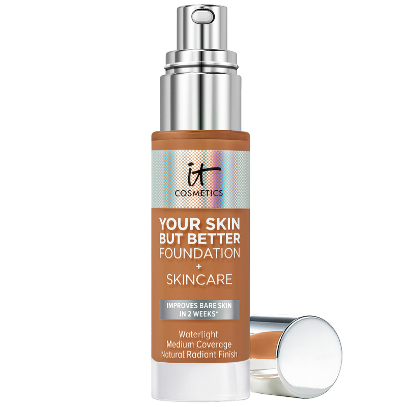 IT Cosmetics Your Skin But Better Foundation + Skincare Tan Warm 44