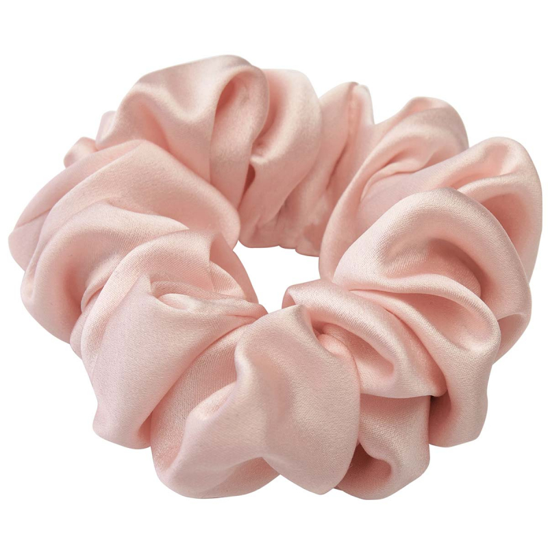 Lenoites Mulberry Silk Scrunchie Pearl Pink