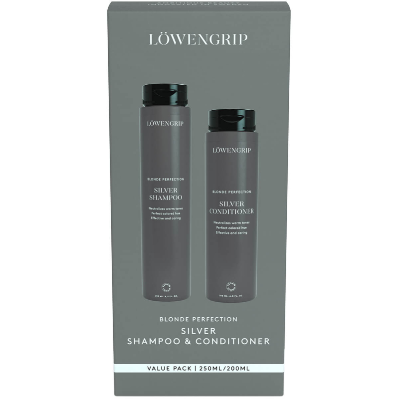 Löwengrip Blonde Perfection – Silver Shampoo & Conditioner Value Pack (250+200ml)