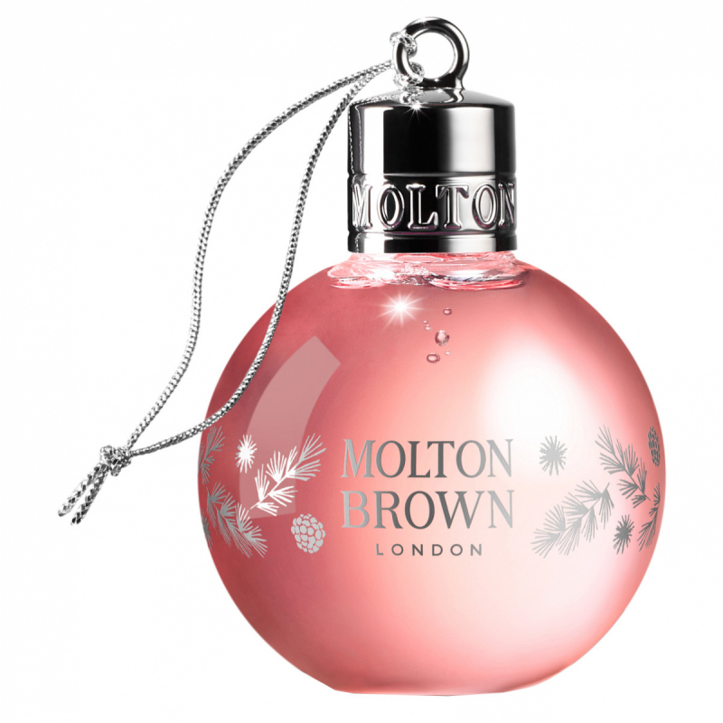 Molton Brown Delicious Rhubarb & Rose Festive Bauble (75 ml)