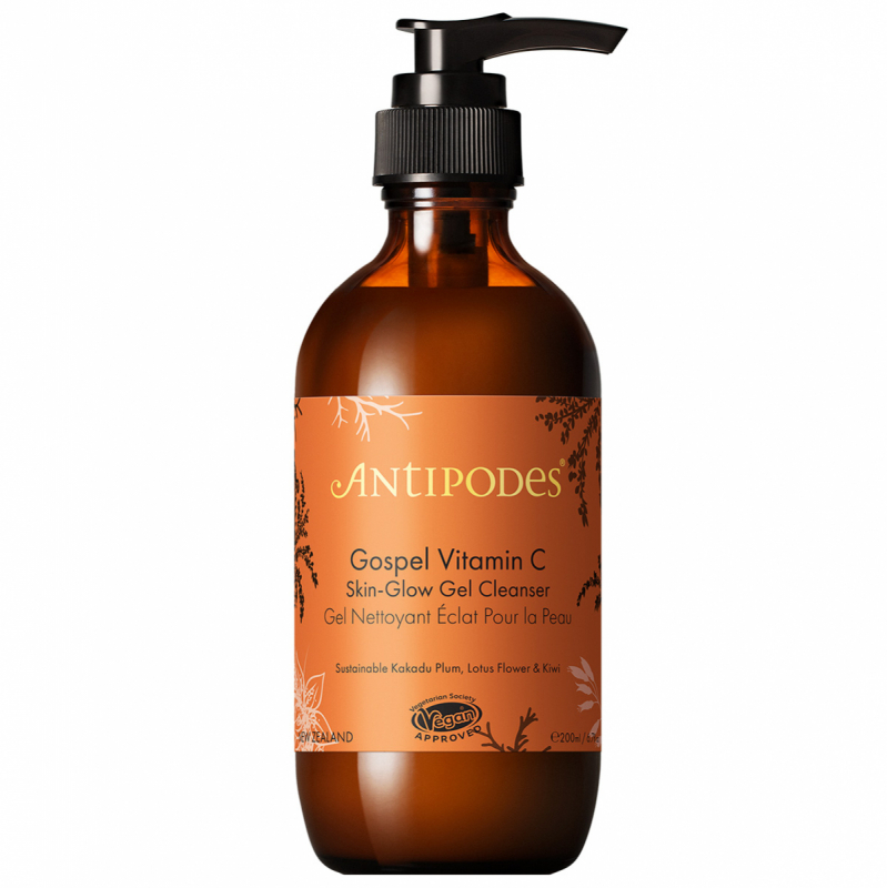 Antipodes Gospel Vitamin C Skin-Glow Gel Cleanser (200 ml)