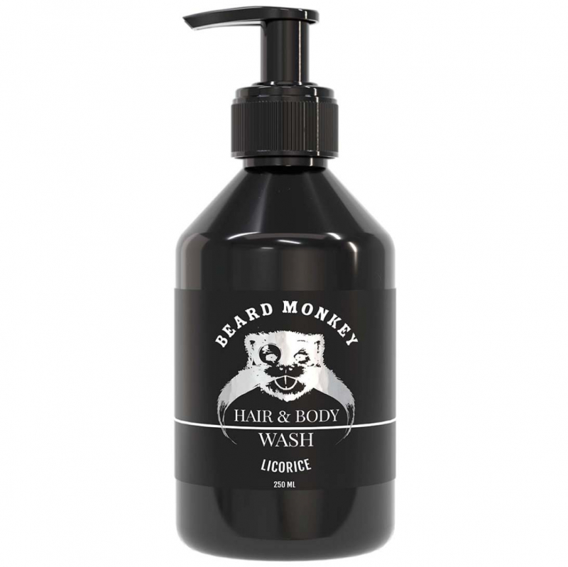 Beard Monkey Hair & Body  Licorice  (250 ml)