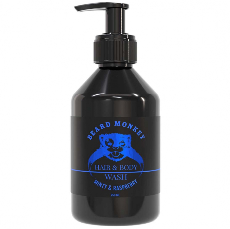 Beard Monkey Hair & Body  Mint & Raspberry (250 ml)