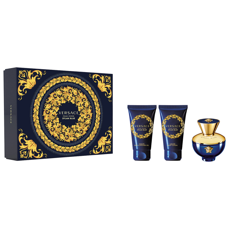 Versace Dylan Blue Pour Femme Gift Set (50 + 50 + 50 ml)